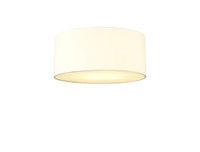 DK0610  Baymont 40cm Flush 3 Light Ivory Pearl, Frosted Diffuser